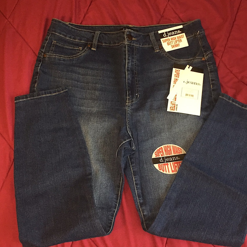 NWT D. Jeans Butt Lifter Skinny Jeans, Women’s 16P